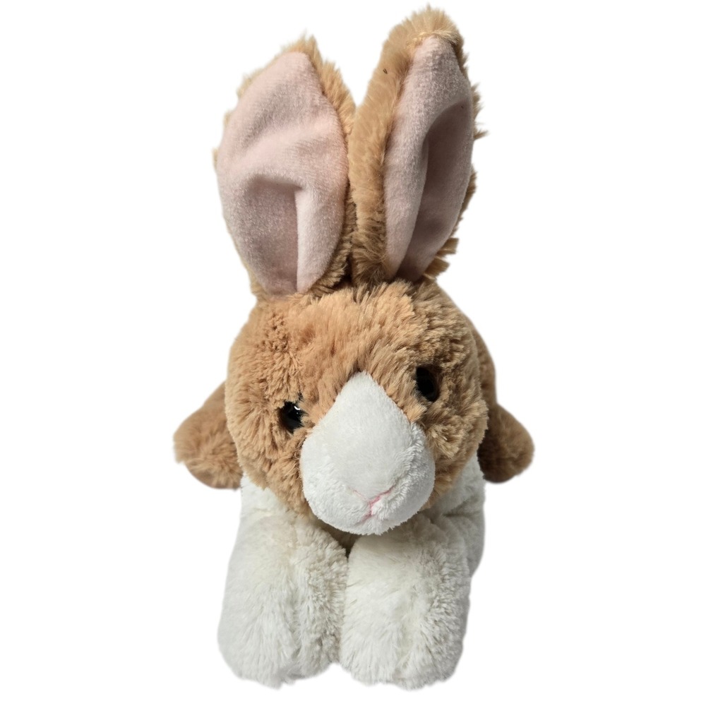 Aurora Demi Dutch Bunny Stuffed Animal‎ Plush 11" Tricolor Rabbit Farm Realistic
